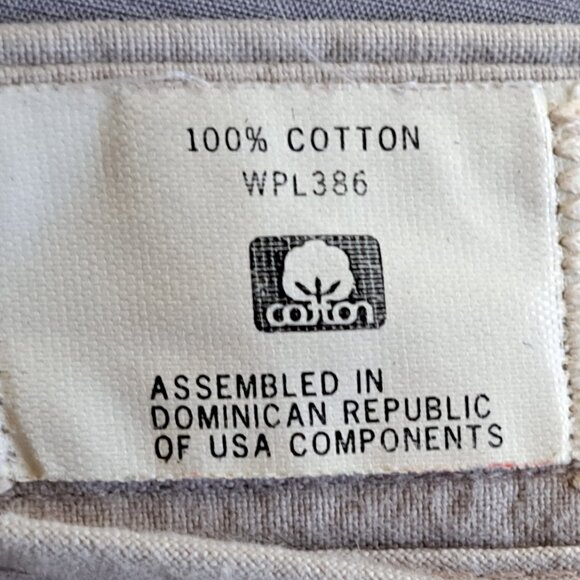 Haggar EZ's Khaki Casual Shorts Men 38 Waist Pre-Owned - Picture 5 of 8